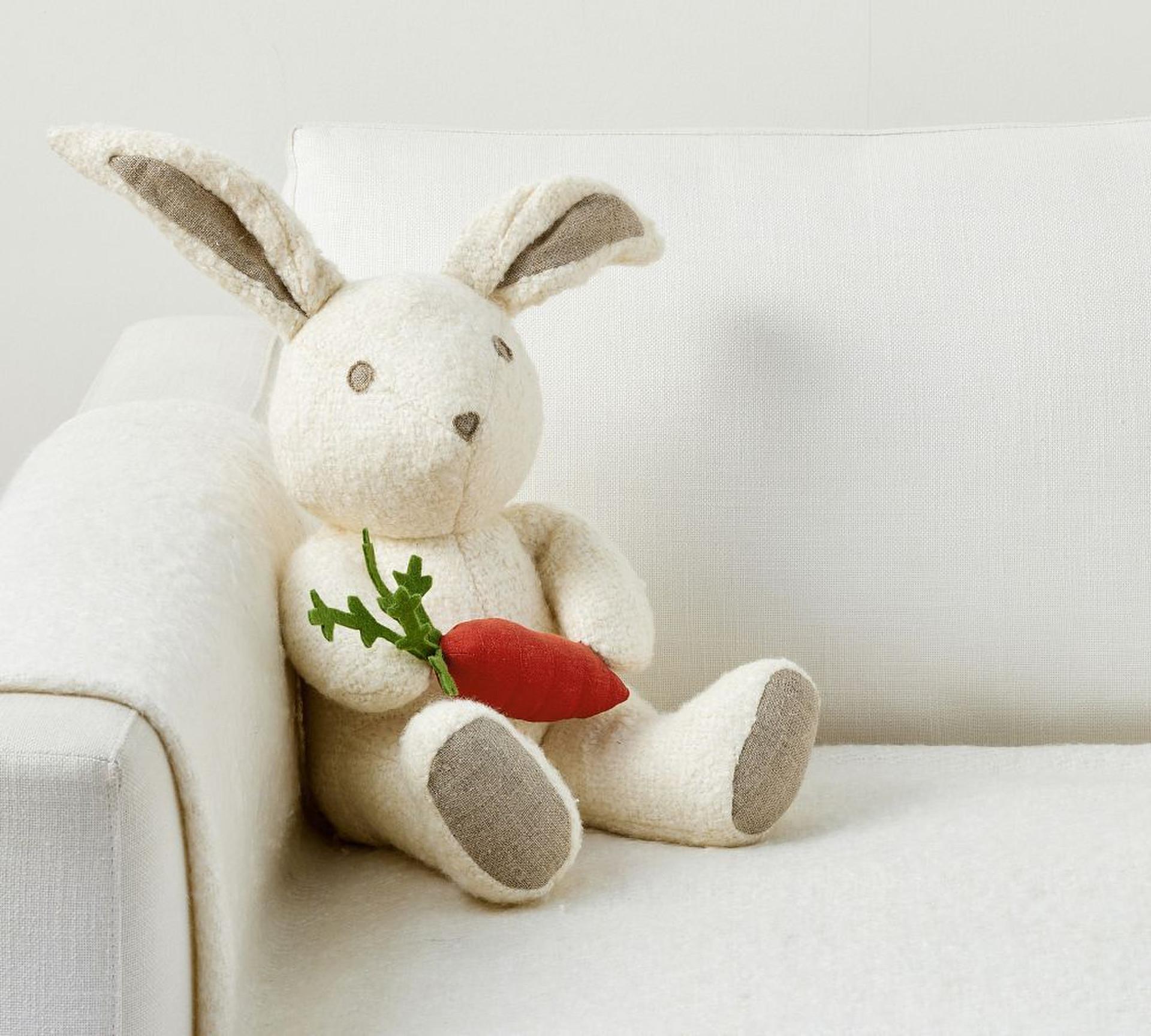 Zoe Bunny Shaped Cushion West Elm Australia